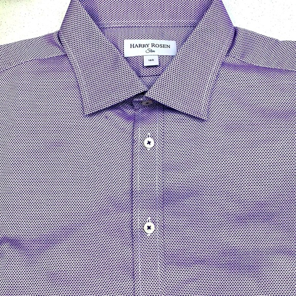 Harry Rosen Dress Shirt Size 8r New 